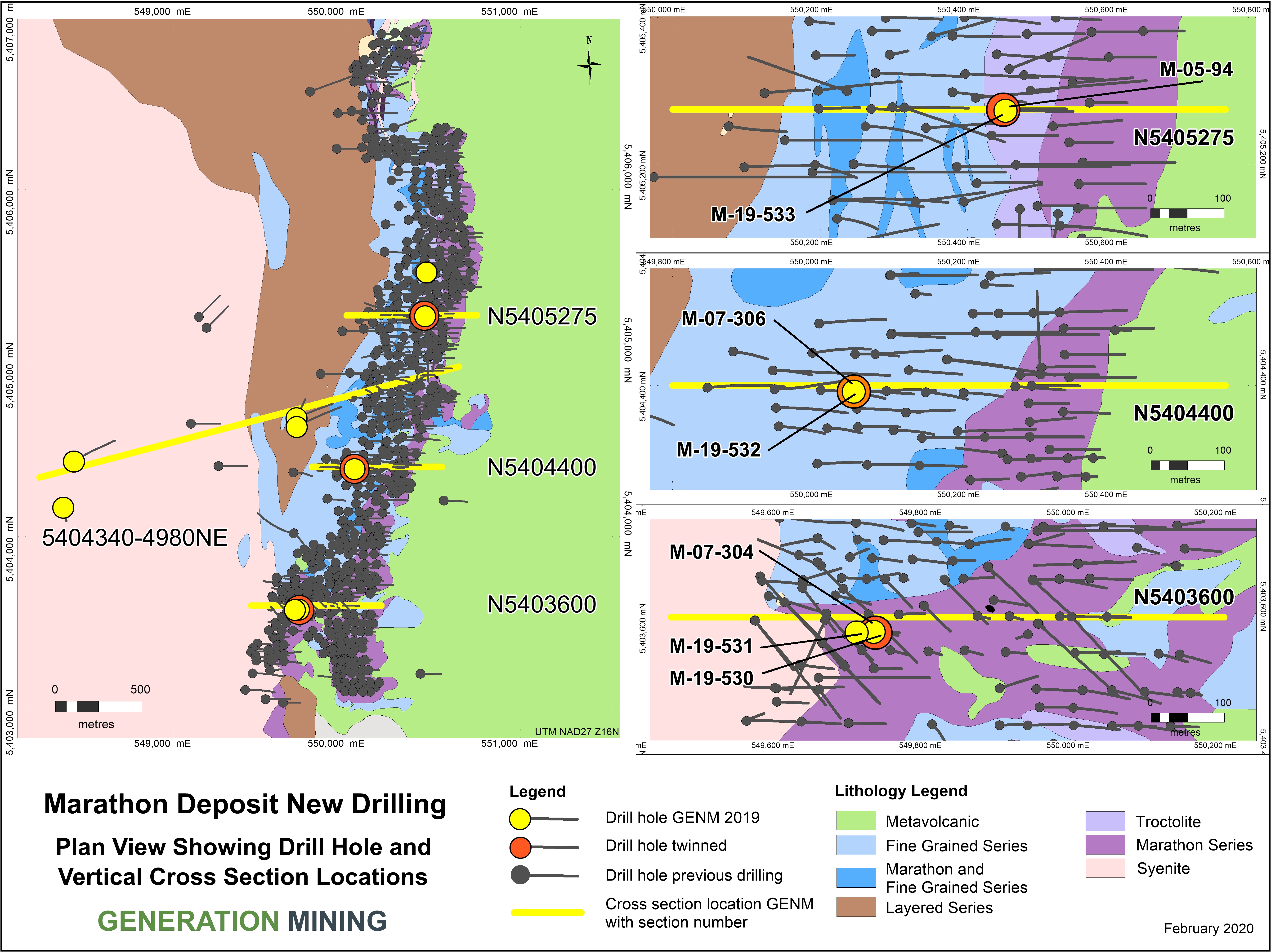 property geology, exploration, drilling and topography cartography map